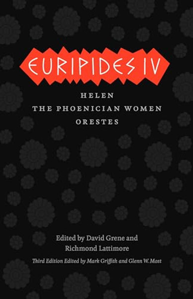 Euripides IV: Helen, the Phoenician Women, Orestes By Euripides - Paperback