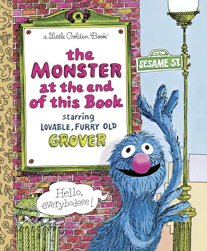 The Monster at the End of This Book (Sesame Street) By Jon Stone - Hardcover