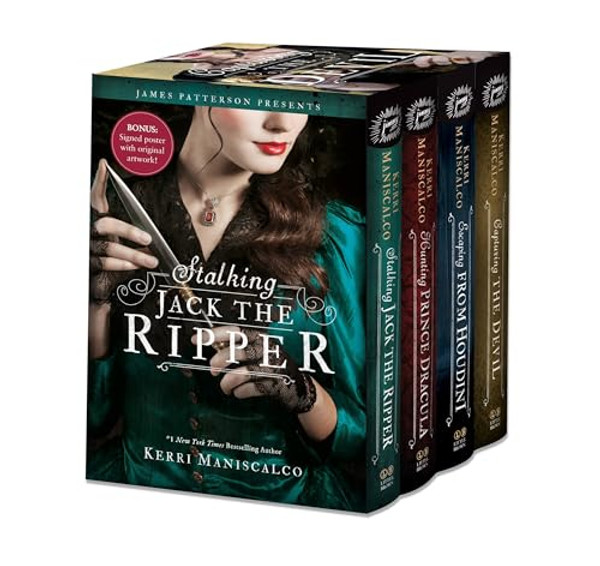 The Stalking Jack the Ripper Series Hardcover Gift Set By Kerri Maniscalco - Hardcover