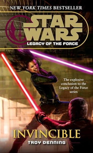 Invincible: Star Wars Legends (Legacy of the Force) By Troy Denning - Mass Market Paperbound