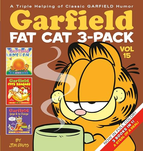 Garfield Fat Cat 3-Pack #15 By Jim Davis - Paperback