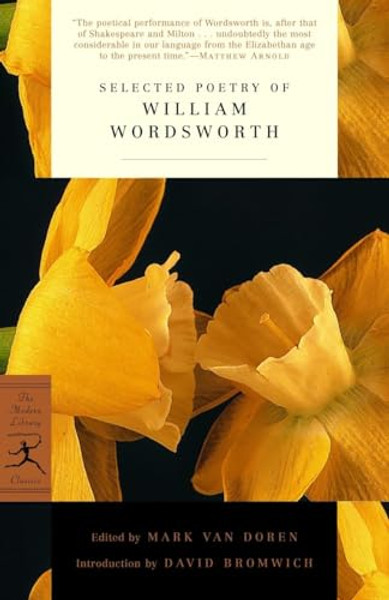 Selected Poetry of William Wordsworth By William Wordsworth - Paperback