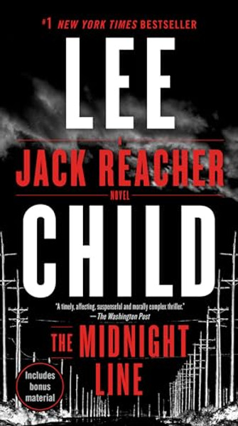 The Midnight Line: A Jack Reacher Novel By Lee Child - Mass Market Paperbound