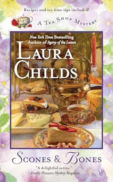 Scones & Bones By Laura Childs - Mass Market Paperbound