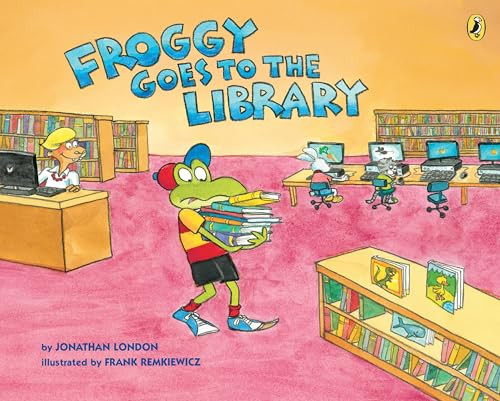 Froggy Goes to the Library By Jonathan London - Paperback