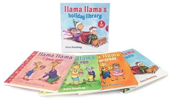 Llama Llama's Holiday Library By Anna Dewdney - Hardcover