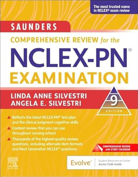 Saunders Comprehensive Review for the Nclex-Pn(r) Examination By Linda Anne Silvestri - Paperback