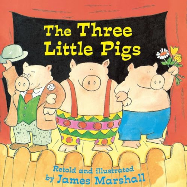 The Three Little Pigs By James Marshall - Paperback