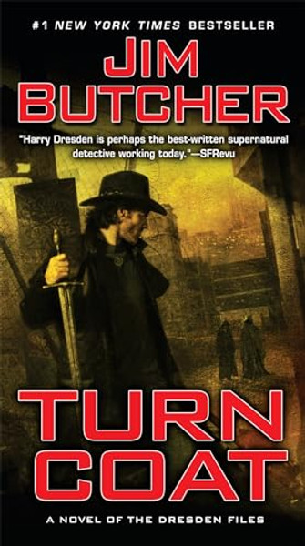 Turn Coat By Jim Butcher - Mass Market Paperbound