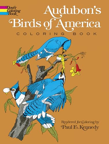 Audubon's Birds of America Coloring Book By John James Audubon - Paperback