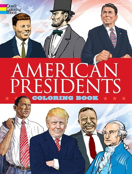 American Presidents Coloring Book By Peter F. Copeland - Paperback