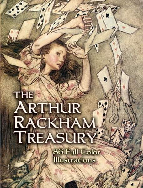 The Arthur Rackham Treasury: 86 Full-Color Illustrations By Arthur Rackham - Paperback