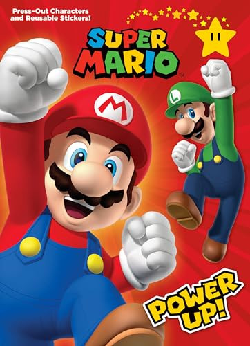 Super Mario: Power Up! (Nintendo(r)): Press-Out Characters and Reusable Stickers! By Random House - Paperback