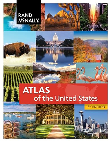 Rand McNally Atlas of the United States Grades 3-6 By Rand McNally - Paperback