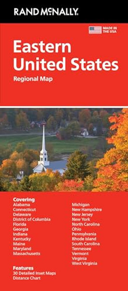 Rand McNally Folded Map: Eastern United States By Rand McNally - Folded