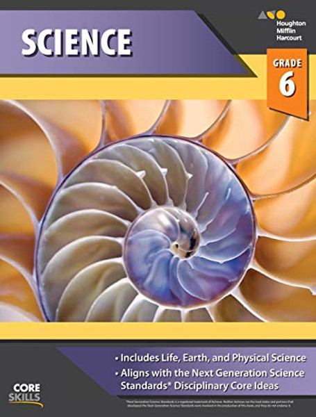 Core Skills Science Workbook Grade 6 By Houghton Mifflin Harcourt - Paperback