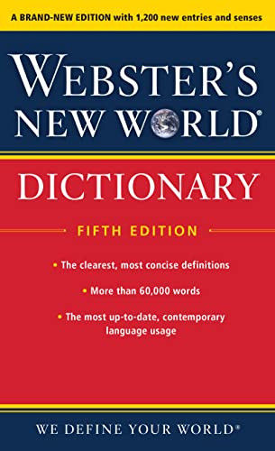 Webster's New World Dictionary, Fifth Edition By Editors of Webster's New World Coll - Mass Market Paperbound