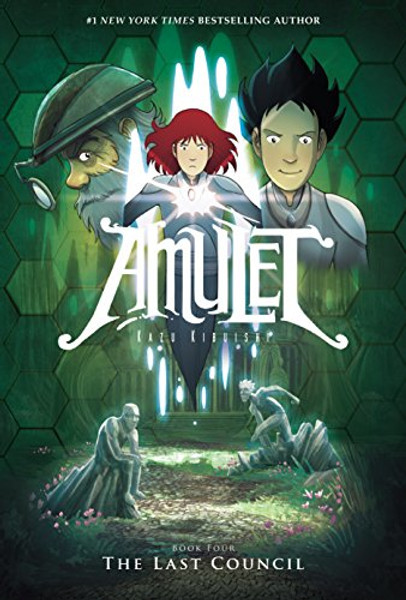 The Last Council: A Graphic Novel (Amulet #4): Volume 4 By Kazu Kibuishi - Hardcover