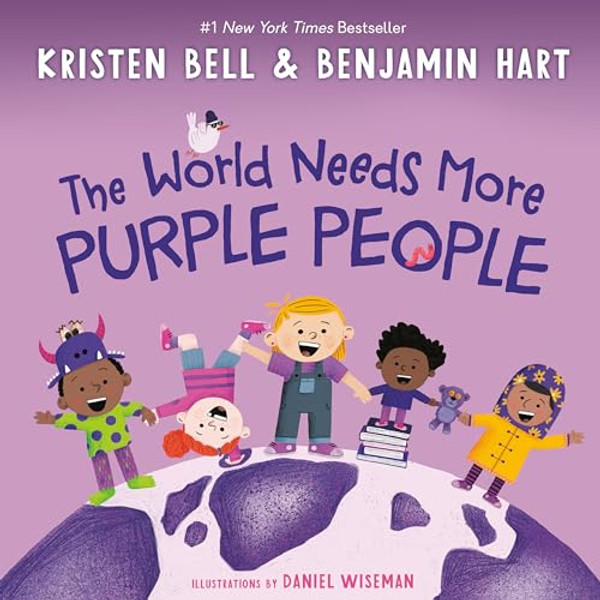 The World Needs More Purple People By Kristen Bell - Hardcover