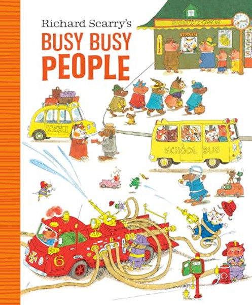 Richard Scarry's Busy Busy People By Richard Scarry - Board Books