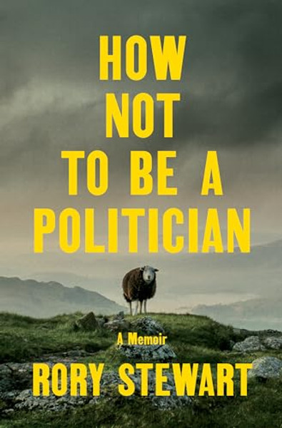 How Not to Be a Politician: A Memoir By Rory Stewart - Hardcover