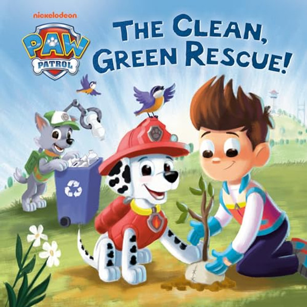 The Clean, Green Rescue! (Paw Patrol) By Cara Stevens - Hardcover