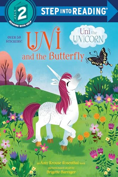 Uni and the Butterfly (Uni the Unicorn) By Amy Krouse Rosenthal - Paperback