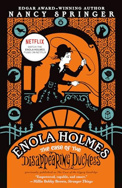 Enola Holmes: The Case of the Disappearing Duchess By Nancy Springer - Paperback