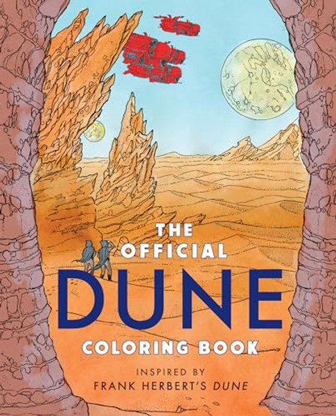 The Official Dune Coloring Book By Frank Herbert - Paperback