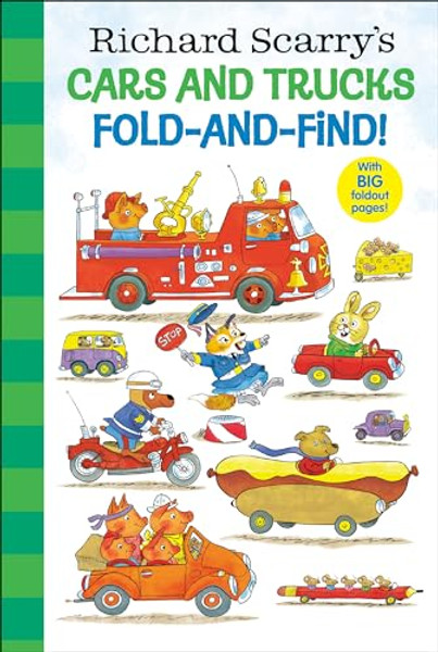 Richard Scarry's Cars and Trucks Fold-And-Find! By Richard Scarry - Hardcover