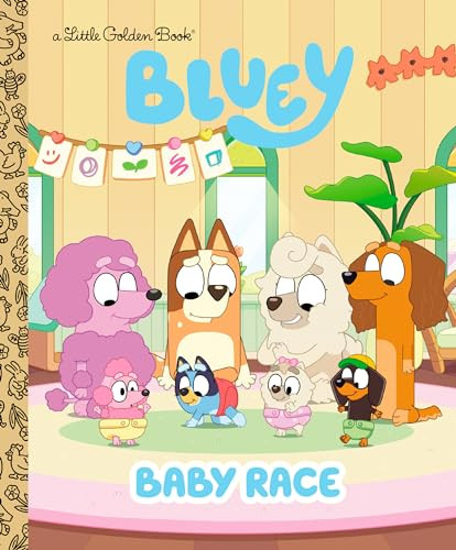 Baby Race (Bluey) By Golden Books - Hardcover