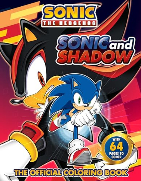 Sonic and Shadow: The Official Coloring Book By Patrick Spaziante - Paperback