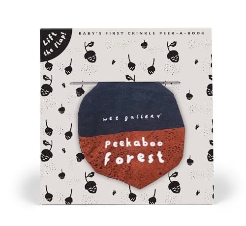 Peekaboo Forest: Baby's First Crinkle Peek-A-Book - Lift the Flap! By Surya Sajnani - Fabric