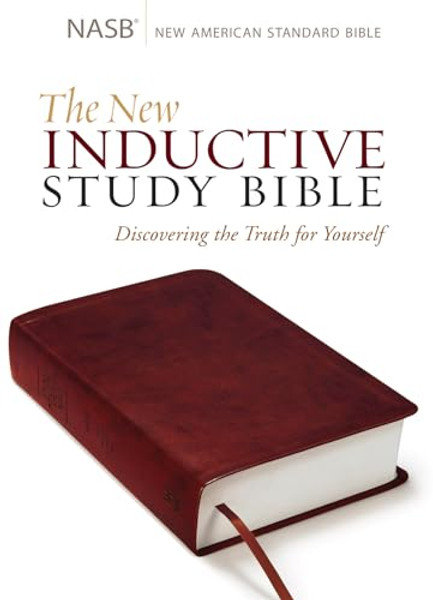 The New Inductive Study Bible (Nasb, Milano Softone, Burgundy) By Precept Ministries International - Imitation Leather