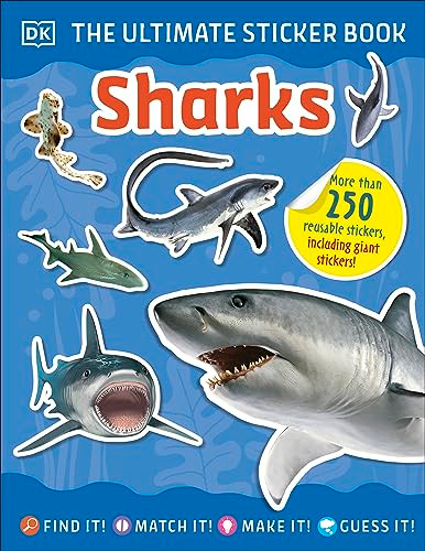 The Ultimate Sticker Book Sharks By DK - Paperback