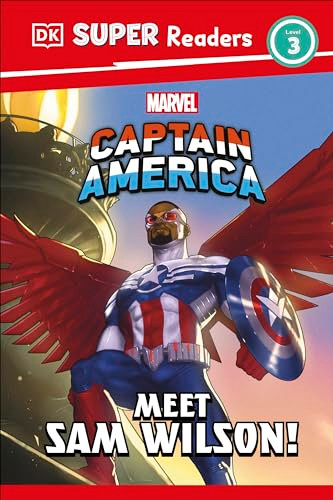 DK Super Readers Level 3 Marvel Captain America Meet Sam Wilson! By DK - Hardcover