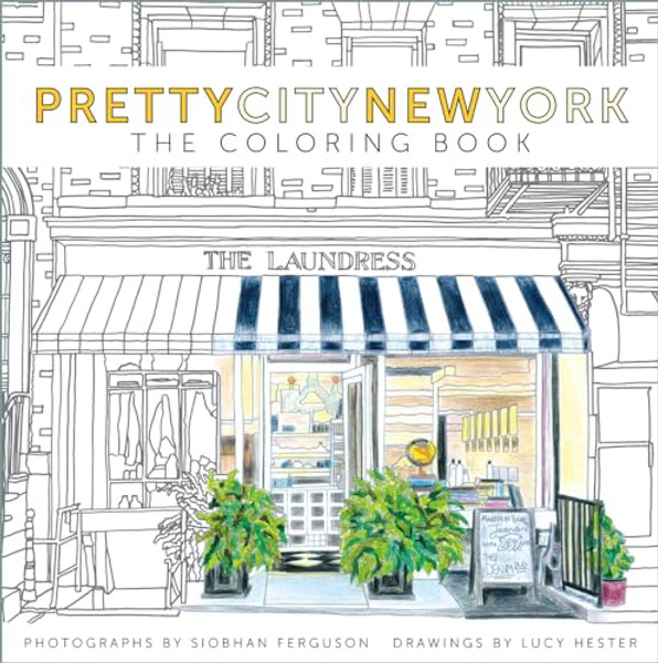 Prettycitynewyork: The Coloring Book By Siobhan Ferguson - Paperback