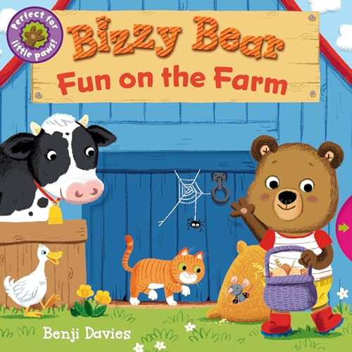 Bizzy Bear: Fun on the Farm By Benji Davies - Board Books