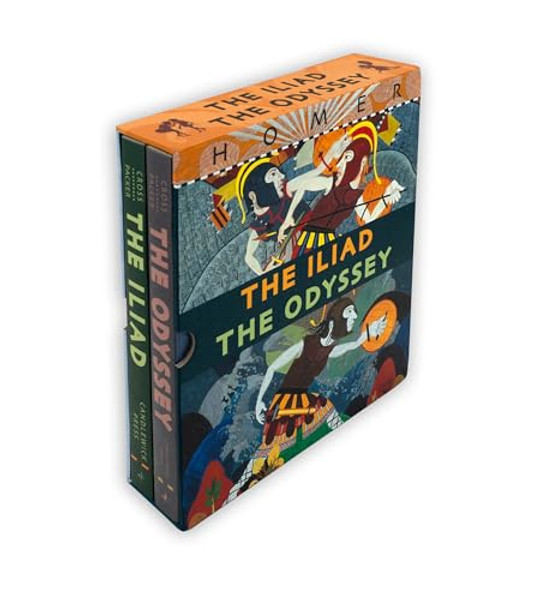 The Iliad/The Odyssey Boxed Set By Gillian Cross - Hardcover