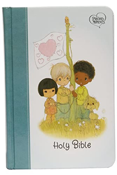 Nkjv, Precious Moments Small Hands Bible, Teal, Hardcover, Comfort Print: Holy Bible, New King James Version By Thomas Nelson - Hardcover