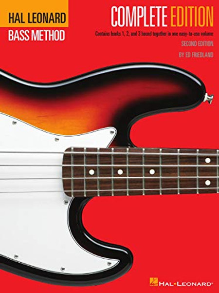 Hal Leonard Electric Bass Method Complete Edition By Ed Friedland - Paperback