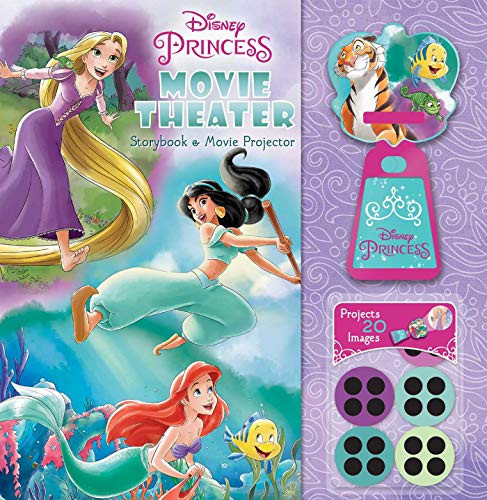 Disney Princess: Movie Theater Storybook & Movie Projector By Brandi Dougherty - Hardcover
