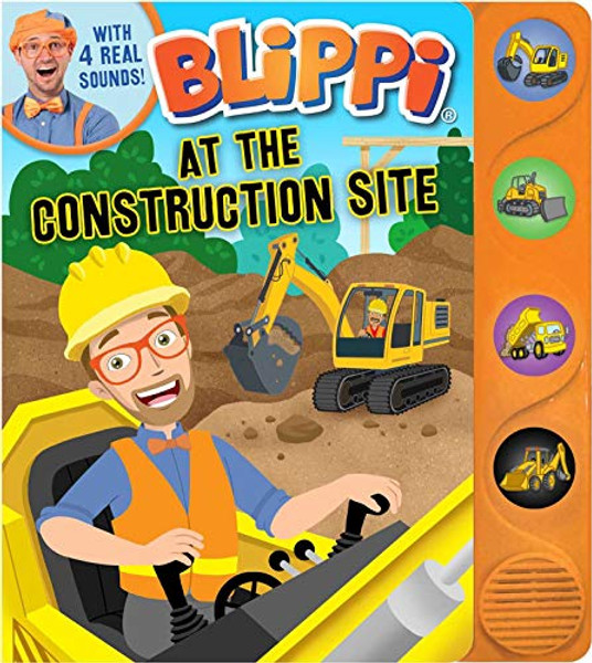 Blippi: At the Construction Site By Editors of Studio Fun International - Board Books