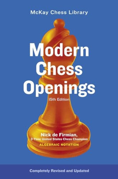Modern Chess Openings: MC0-15 By Nick de Firmian - Paperback