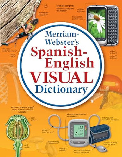 Merriam-Webster's Spanish-English Visual Dictionary By Merriam-Webster - Hardcover
