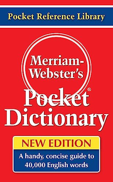 Merriam-Webster's Pocket Dictionary By Merriam-Webster - Paperback