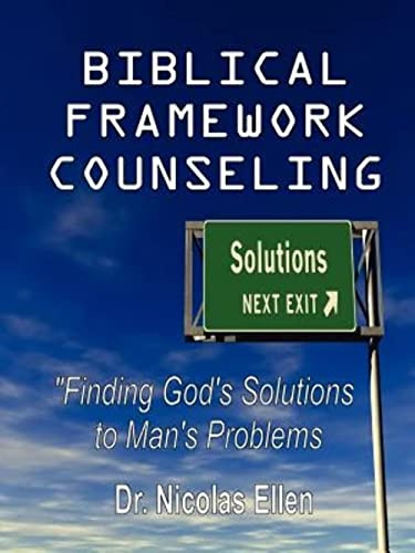 Biblical Framework Counseling By Nicolas Ellen - Paperback