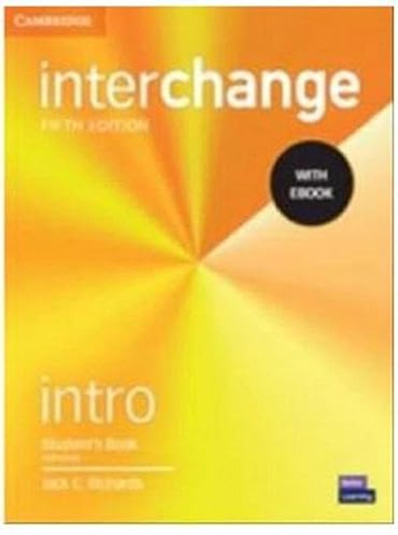 Interchange Intro a Student's Book with eBook [With eBook] By Jack C. Richards - Paperback