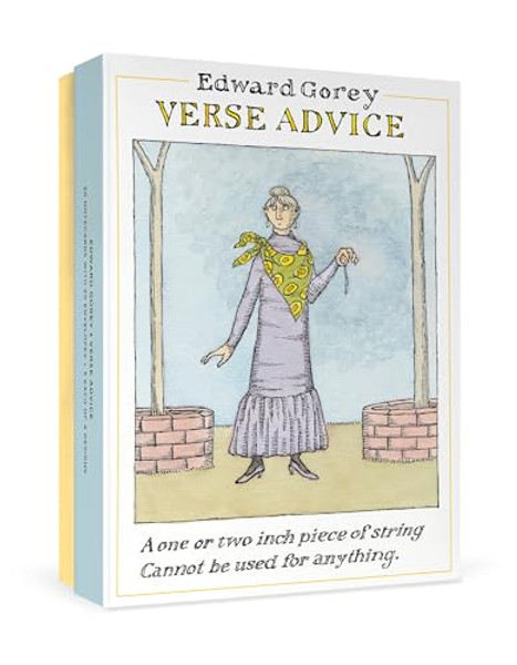 Edward Gorey: Verse Advice Boxed Notecards By Edward Gorey - Other