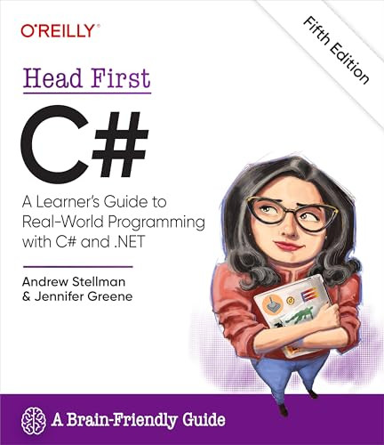 Head First C#: A Learner's Guide to Real-World Programming with C# and .Net By Andrew Stellman - Paperback